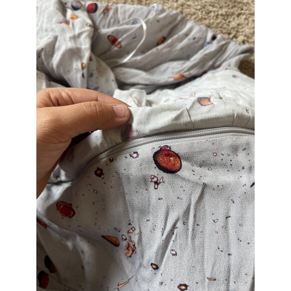 NWT Kindom Isabelle Multi-Tiered Zip able Layered Dress Planets Solar System - Picture 6 of 9